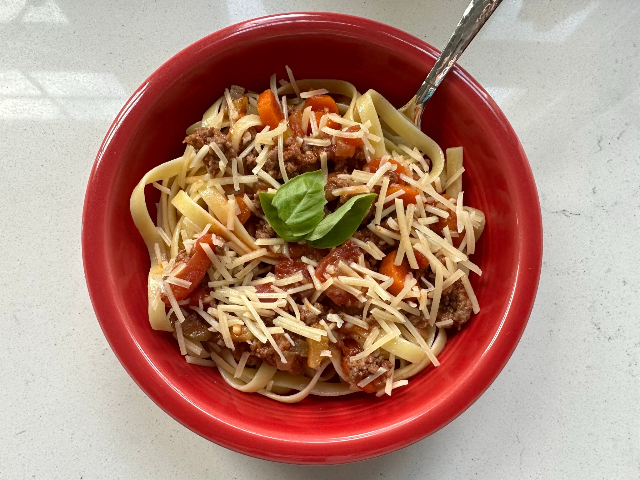 Stanley Tucci Inspired 20Minute Fettuccini Bolognese The Engineered Mama